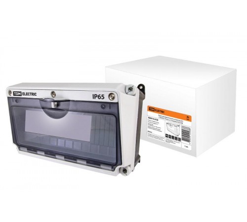 Корпус распределительного устройства КРУ, (190х265х170 мм), на 12 модулей, IP65,  SQ0914-0101  TDM