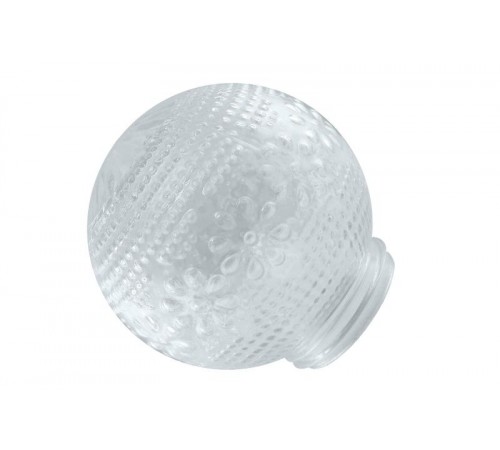 Рассеиватель шар-стекло (прозрачный) 62-010-А 85 "Цветочек"  SQ0321-0010  TDM