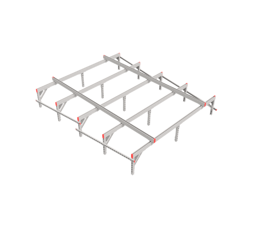 Опорная конструкция для установки оборудования TECHNORAPTOR 2500х3000 тип 3 HD  KM-TR-SSEI-2500-3000-3 HD  КМ - профиль