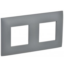SKANDY Рамка 2-местная SK-F02Gr серый  SK-M22-K03  IEK