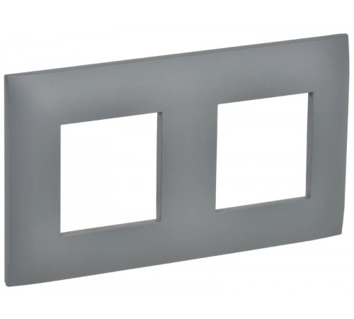 SKANDY Рамка 2-местная SK-F02Gr серый  SK-M22-K03  IEK