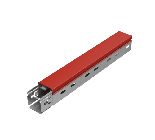 Крышка лотка 50х0,8 L2000 мм "ПЛЮС" HD  KLplus50*0.8*2000 HD  КМ-профиль