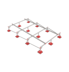 Опорная конструкция для установки оборудования TECHNORAPTOR LIGHTFOOT 2500х4000  KM-TR-LTF-SSEI-2500-4000  КМ - профиль