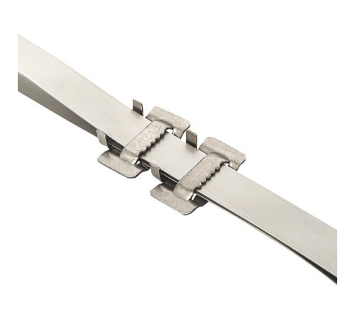 Комплект крепления на столб монтажной полосой (ширина шкафа до 400 мм) EKF Basic  fp-tape-400  EKF