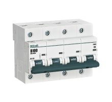 Автоматический выключатель 4Р 100А х-ка B ВА-201 10кА  13047DEK  DEKraft