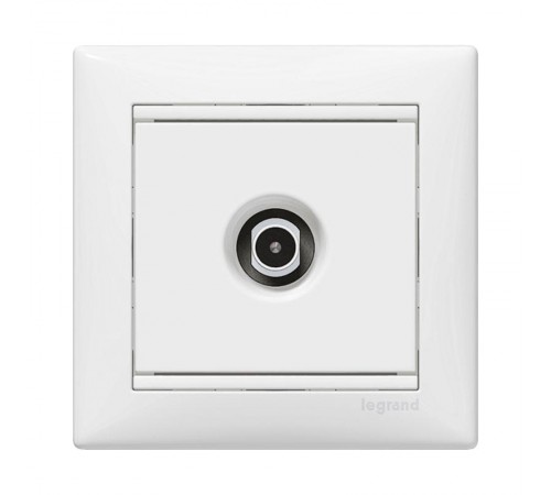 Valena Белый Розетка TV проходная, 14 дБ  774431  Legrand