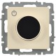 BRITE Термостат электронный с индикацией ТС10-1-БрКр бежевый  BR-RT11-K10  IEK