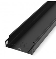 Лоток неперфорированный Стандарт 150х50х3000 (0,7 мм) RAL 9005 (12 м/уп)  PR16.9936  Промрукав