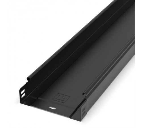 Лоток неперфорированный Стандарт 150х50х3000 (0,7 мм) RAL 9005 (12 м/уп)  PR16.9936  Промрукав