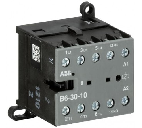 Миниконтактор B6-30-10 9A (400В AC3) катушка 230В АС  GJL1211001R8100  ABB