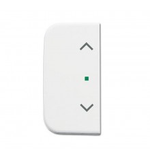 SRB-2-214 Клавиша двойная free@home, жалюзи, Reflex, альпийский белый6220-0-0197 ABB