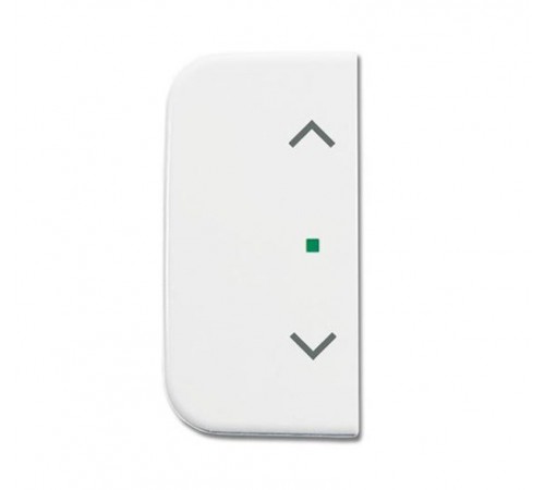 SRB-2-214 Клавиша двойная free@home, жалюзи, Reflex, альпийский белый6220-0-0197 ABB