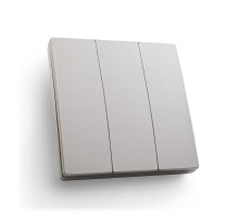 Выключатель дистанционного управления 230V 500W трехклавишный, TM83, серебро  41721  FERON