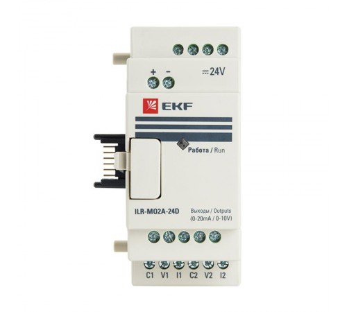Модуль аналогового вывода 2 24В PRO-Relay EKF PROxima  ILR-MO2A-24D  EKF