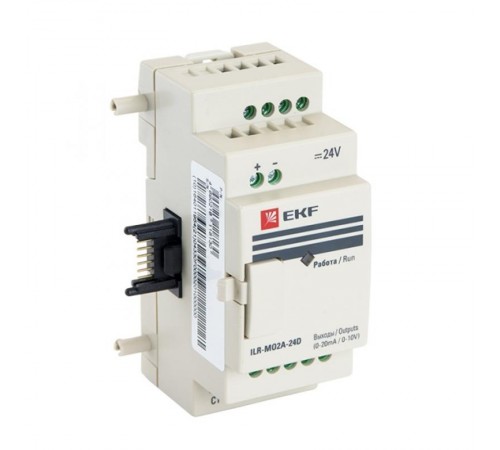 Модуль аналогового вывода 2 24В PRO-Relay EKF PROxima  ILR-MO2A-24D  EKF