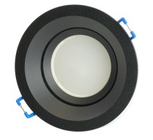 Светильник потолочный встраиваемый, MR16 G5.3, черный DL3301  48755  FERON