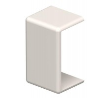Стыковая накладка кабельного канала WDK 10x20 мм (ПВХ,кремовый) (WDK HS10020CW)  6152007  OBO Bettermann