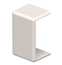 Стыковая накладка кабельного канала WDK 10x20 мм (ПВХ,кремовый) (WDK HS10020CW)  6152007  OBO Bettermann