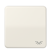 Клавиша ударопрочная с символом "освещение"; слоновая кость  CD590BFL  Jung