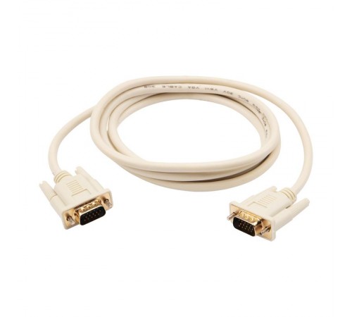 Шнур VGA - VGA с ферритами, длина 1,8 метра, серый (GOLD)  17-5503-4  REXANT