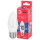 Лампа светодиодная RED LINE LED B35-10W-865-E27 R E27 / Е27 10Вт свеча холодный дневной свет  Б0045338  ЭРА