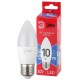 Лампа светодиодная RED LINE LED B35-10W-865-E27 R E27 / Е27 10Вт свеча холодный дневной свет  Б0045338  ЭРА