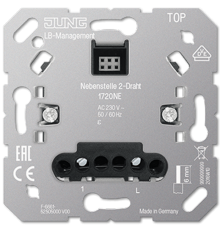 Спутниковая вставка 2-проводная, под платы ***1700***; универсальные встраиваемые механизмы  1720NE  Jung