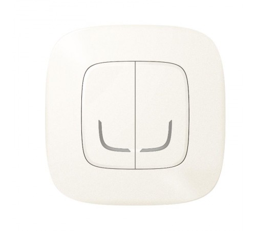 Выключатель Умный беспроводной 2-кл. Valena Allure жемчуж. Netatmo  752987  Legrand