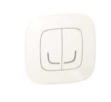 Выключатель Умный беспроводной 2-кл. Valena Allure жемчуж. Netatmo  752987  Legrand