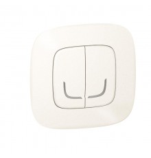 Выключатель Умный беспроводной 2-кл. Valena Allure жемчуж. Netatmo  752987  Legrand