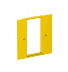 Накладка блока питания VH для монтажа устройств, 95x95 мм (желтый) (VH-P5)  6109836  OBO Bettermann