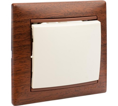 Valena Тонированное дерево Рамка 1-ая  770311  Legrand