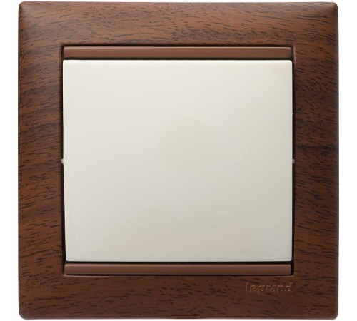 Valena Тонированное дерево Рамка 1-ая  770311  Legrand