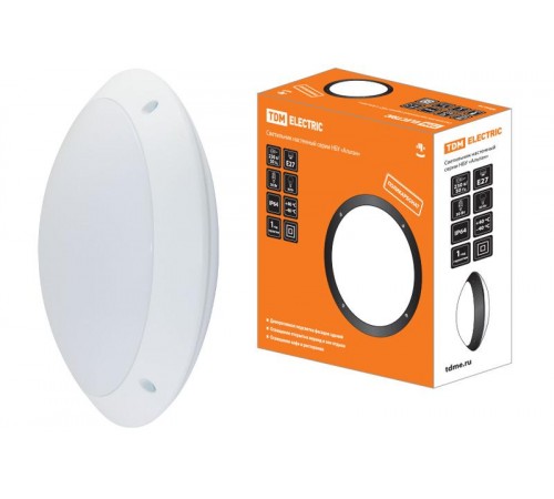 Светильник уличный настенный НБУ 05-60-001 Альтан 60Вт ЛН/КЛЛ/LED Е27 IP64 белый  SQ0328-0301  TDM