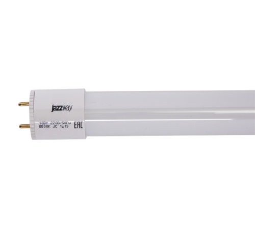 Лампа светодиодная LED 10Вт G13 220В 4000К PLED T8 - 600GL FROST трубчатая  1032492  Jazzway