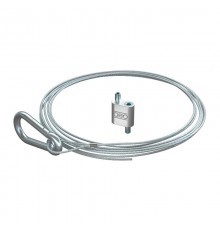 Подвес тросовый QWT SK 2 3M G с карабином и фиксатором, 2,0х3000 мм ( QWT SK 2 3M G )  1450827  OBO Bettermann