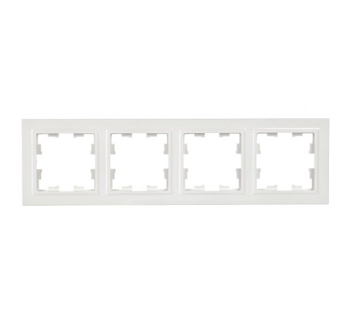 BRITE Рамка 4-ая РУ-4-БрБ белый  BR-M42-K01  IEK