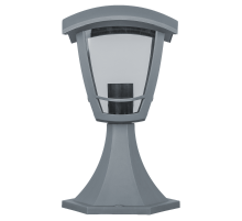 Светильник садово-парковый NOF-P03-GR-IP44-E27 (4 грани серый)  80460   Navigator