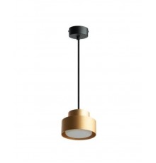 Светильник потолочный на подвесе GX53 12W 230V, золото D75*H110 HL3678  48411  FERON