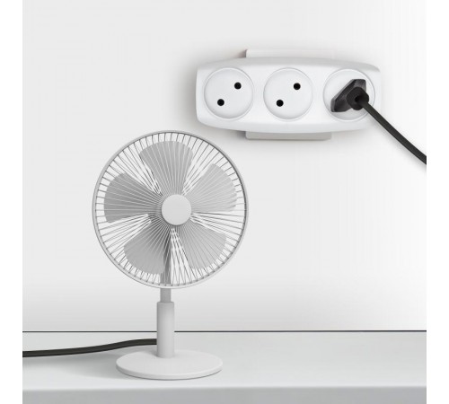 Тройник SP-3-W  3гн, без заземл.(белый) (10/60/1200)  C0045527  ЭРА