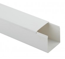 KK-W-60-60 Кабель-канал ЭРА 60x60 белый (18м.)  Б0031139  ЭРА