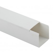 KK-W-60-60 Кабель-канал ЭРА 60x60 белый (18м.)  Б0031139  ЭРА