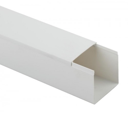 KK-W-60-60 Кабель-канал ЭРА 60x60 белый (18м.)  Б0031139  ЭРА