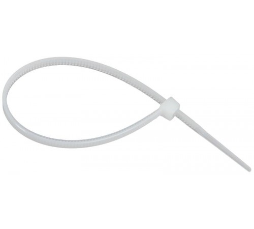 Хомут P6.6 стандартный белый 2,5х150мм  UHH30-D025-150-100-K01  IEK