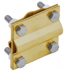 Зажим заземл. крест. стержень-пол./прут. латунь  ZGC33-40-1-16-40  IEK