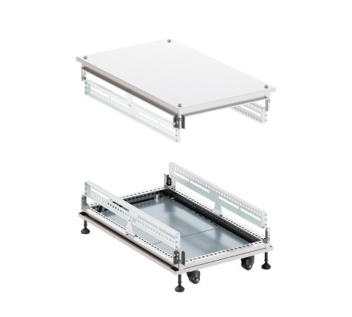 Крыша основание сплошные IT-CQE 600x1000, RAL7035  RGIT610S  DKC