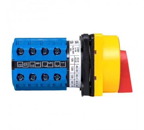 Переключатель кулачковый ПК-1-24 10А 4P "1-0-2" с блокировкой IP65  PROxima pk-1-24-10-a65 EKF