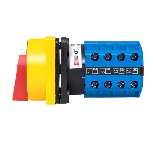 Переключатель кулачковый ПК-1-24 10А 4P "1-0-2" с блокировкой IP65  PROxima pk-1-24-10-a65 EKF