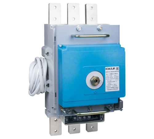 Выключатель автоматический ВА56-41-301830-1000А-690AC-НР230AC/220DC-ПЭ230AC-УХЛ3  353784  КЭАЗ