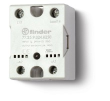 Твердотельное реле; выход 25А (48...600В АС); питание 230В AC; Функция "Включ.при пересечении нуля"; монтаж на панель  772582308650PAS  Finder